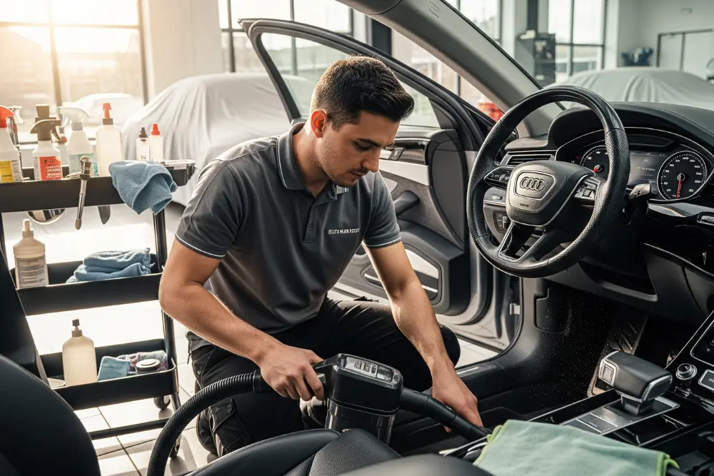 faire nettoyer sa voiture par un professionnel