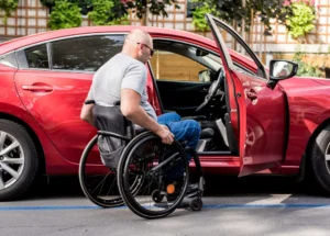 Voiture pour handicapé