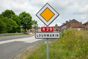 Panneau Route Prioritaire Losange Jaune