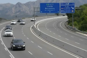 autoroute en Espagne