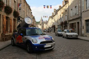 l'histoire de la mini cooper red bull