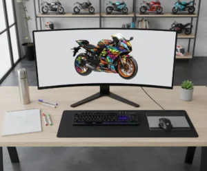 simulation covering moto