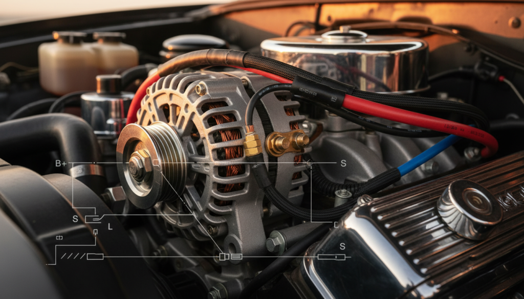 Guide Pratique : Schéma de Branchement d'Alternateur