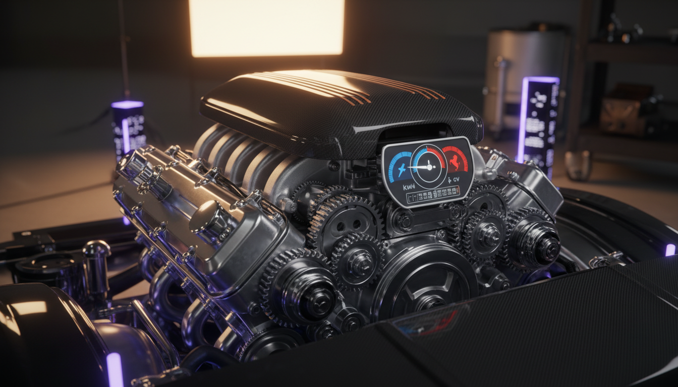découvrez comment convertir facilement la puissance d'un moteur de kilowatts (kw) en chevaux-vapeur (cv) grâce à notre guide pratique et clair.