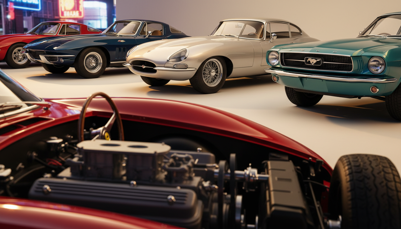 découvrez la liste des voitures des années 60 les plus mythiques, des modèles emblématiques qui ont marqué l'histoire de l'automobile.