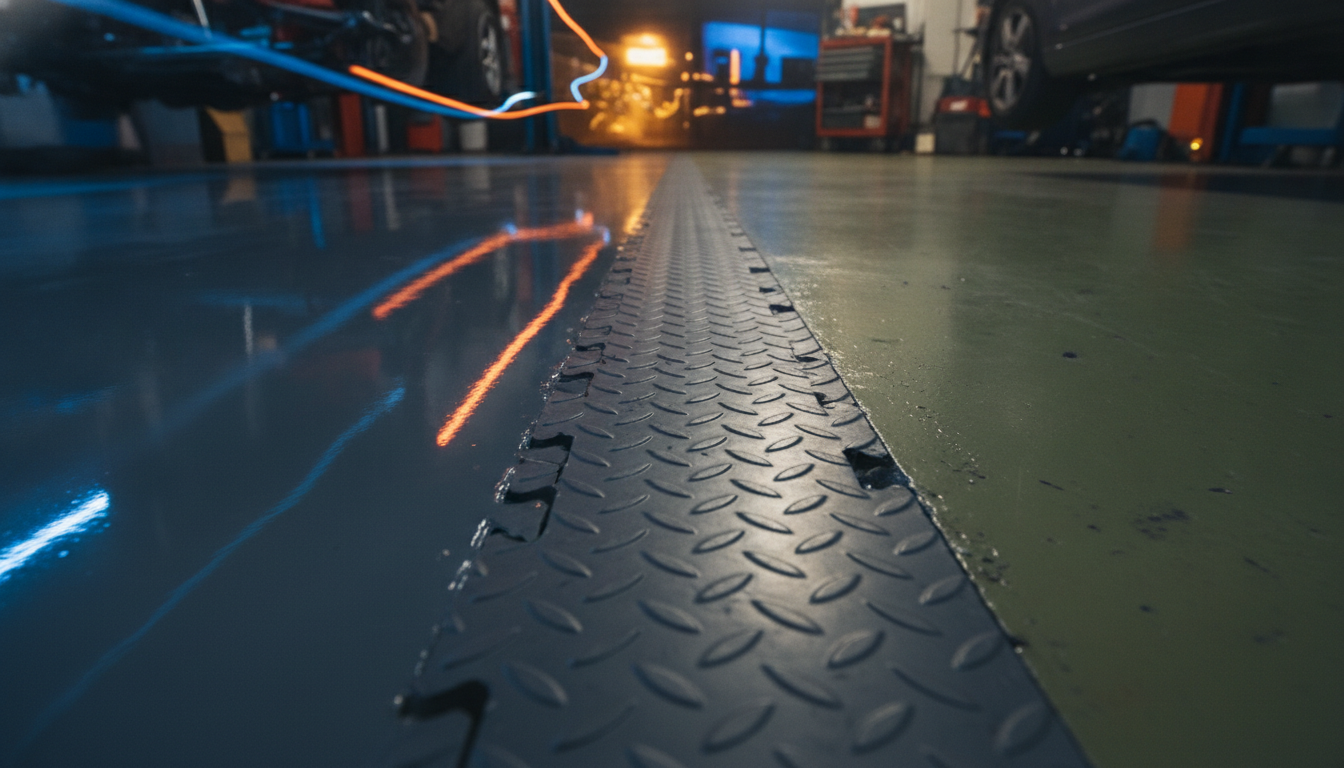 découvrez quel revêtement de sol choisir pour votre garage : dalles pvc, résine ou peinture époxie, leurs avantages et conseils d'installation.
